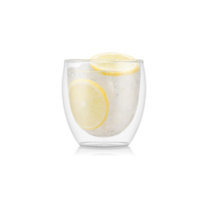 Bodum Pavina double wall thermo-glasses set of 2, 0.35L capacity, clear borosilicate glass with double wall insulation