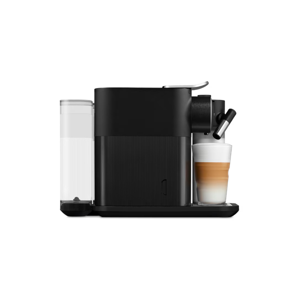 Nespresso Gran Lattissima Black Black Nespresso Gran Lattissima Original coffee machine front view with milk frother
