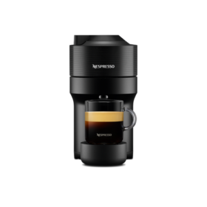 Nespresso Vertuo Pop coffee machine in sleek design perfect for single-serve brewing with barcode technology