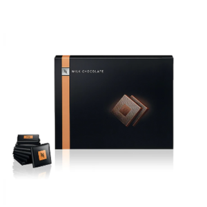 Nespresso Milk Chocolate Squares with Salted Caramel 40 Pieces boxed chocolates ideal for enjoying alongside coffee