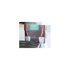 Dark with Mint Hot Chocolate Sachets